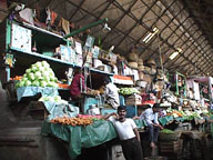 Inside Crawford Market.