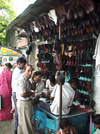 Street shoe store.