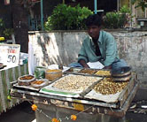 Street snacks, near Churchgate.