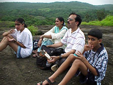 Krithi and family