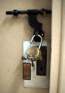 Room 17, door detail