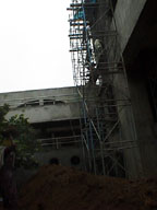 SOM building, in progress.