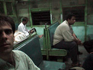 First class, commuter train.