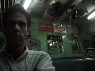 Second class, commuter train.